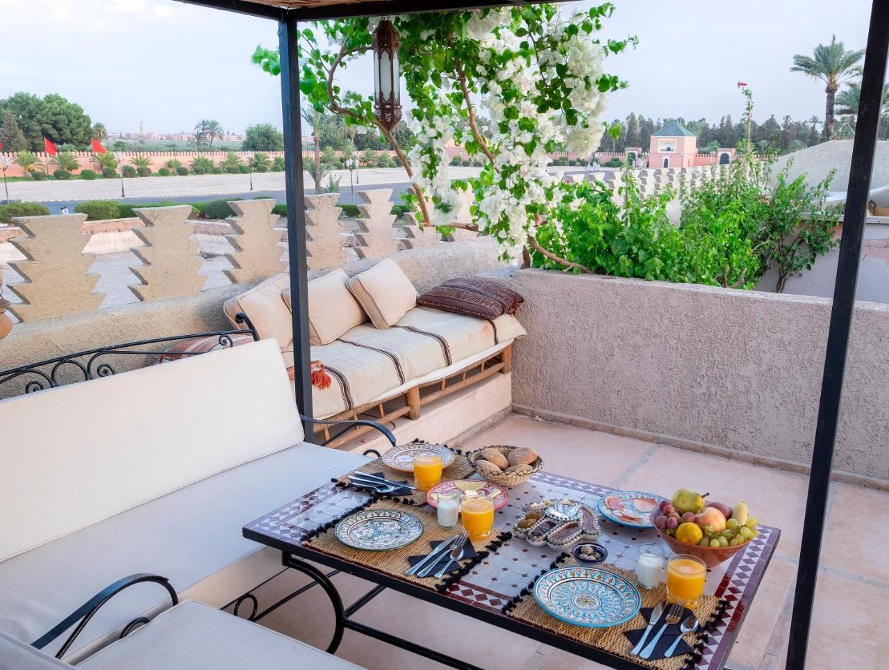 Riad Adrar Marrakesh Exteriör bild